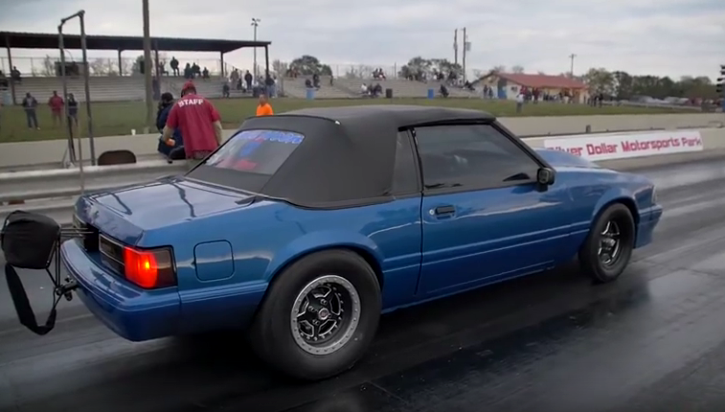 this convertible fox body mustang is a real beast hot cars this convertible fox body mustang is a