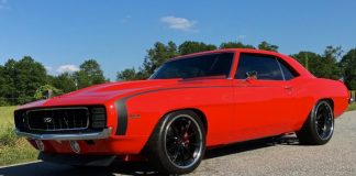 1969 chevrolet camaro ls3 restomod