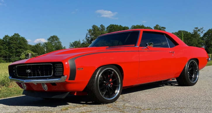 1969 chevrolet camaro ls3 restomod