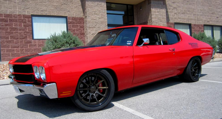 pro touring 1970 chevy chevelle gm crate motor