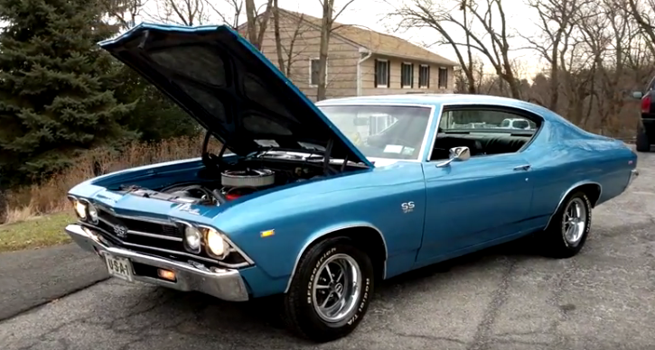 1969 chevy chevelle ss 396 4 speed resto