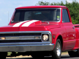 pro street chevy big block truck
