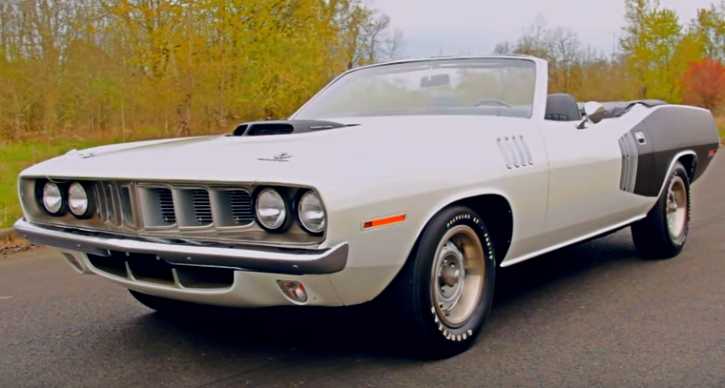 convertible 1971 plymouth cuda 426 hemi