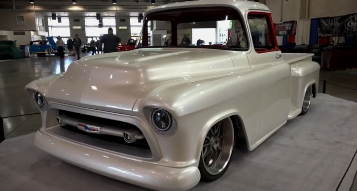 1957 chevy pick up by premium street rods