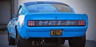 custom built ford mustang fastback