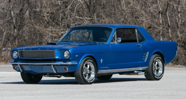 modified 1966 mustang coupe