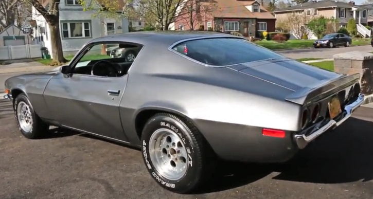 split bumper 1973 camaro restoration