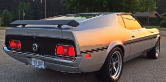 original restored boss 351 ford mustang