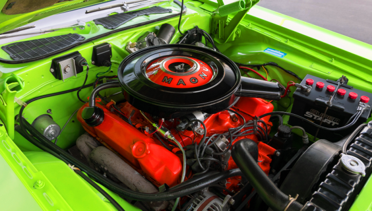 restored 1972 dodge challenger 4 speed