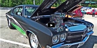chevy chevelle pro street spotted