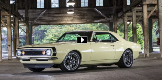 1967 chevy camaro edelbrock supercharged ls engine