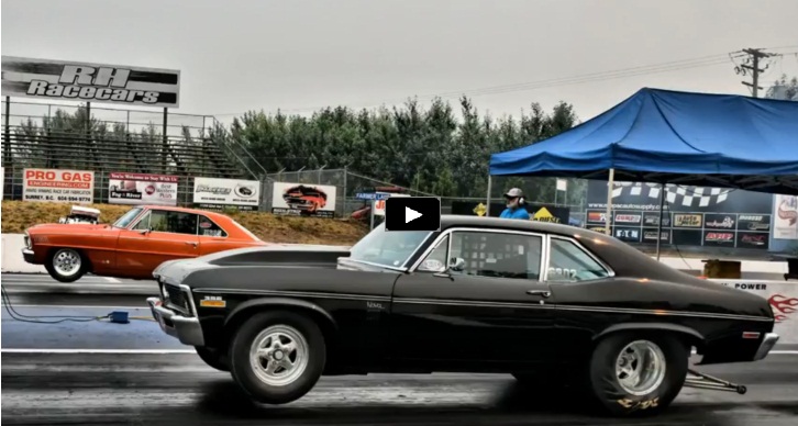 old chevy acadian drag racing