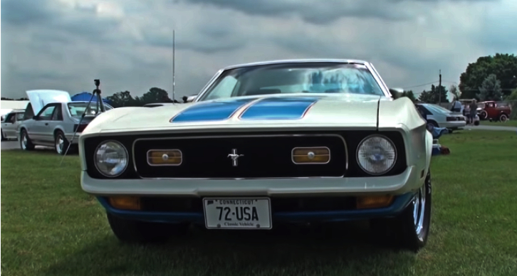 1972 ford mustang usa sprint restored