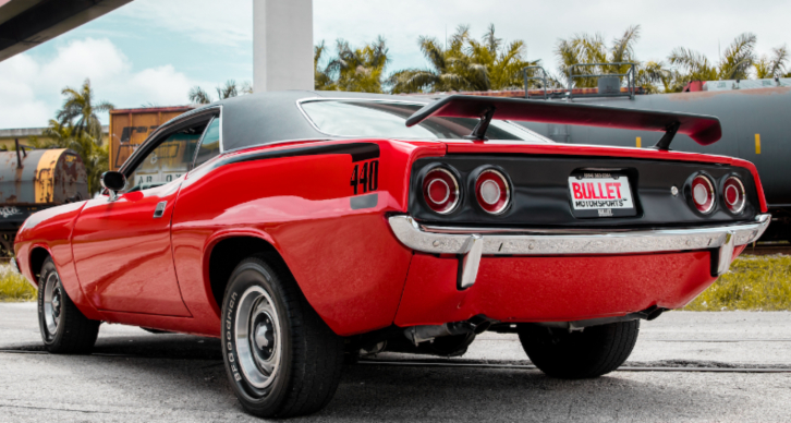 restored 1973 plymouth cuda 440 automatic