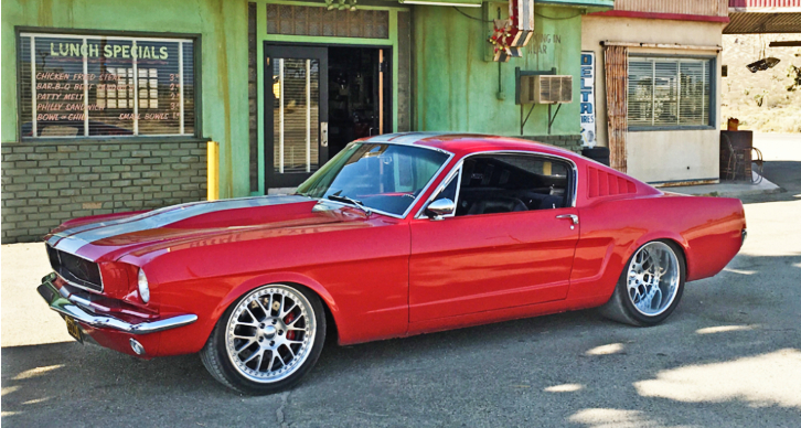 pro touring 1965 mustang 5.0 coyote