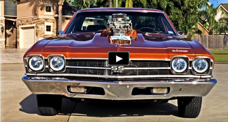 pro street 1969 chevy el camino ss