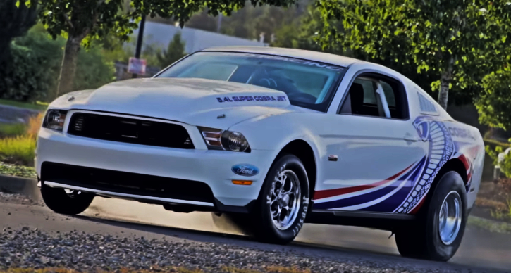 2010 ford mustang fr500cj drag car