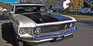 restored 1969 ford mustang mach 1 clone