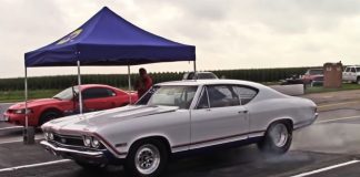 chevrolet chevelle drag test video