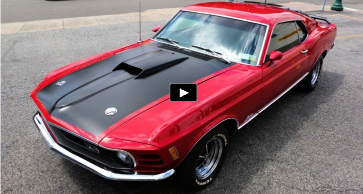 1970 ford mustang mach 1 restored