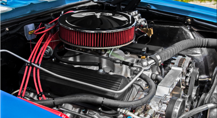 blue 1968 chevy camaro 4-speed manual