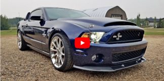 2010 mustang shelby gt500 super snake video