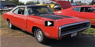 hemi orange 1970 dodge charger v-code