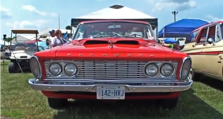 red on red 1963 plymouth sport fury