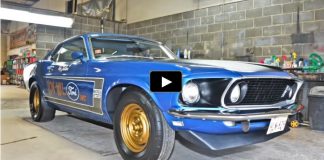 1969 ford mustang drag car barn find