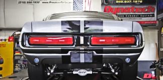 coyote powered 1967 mustang eleanor dyno