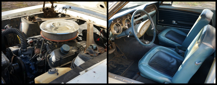 1968 ford mustang 302 v8 survivor