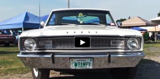 white 1967 dodge dart 270
