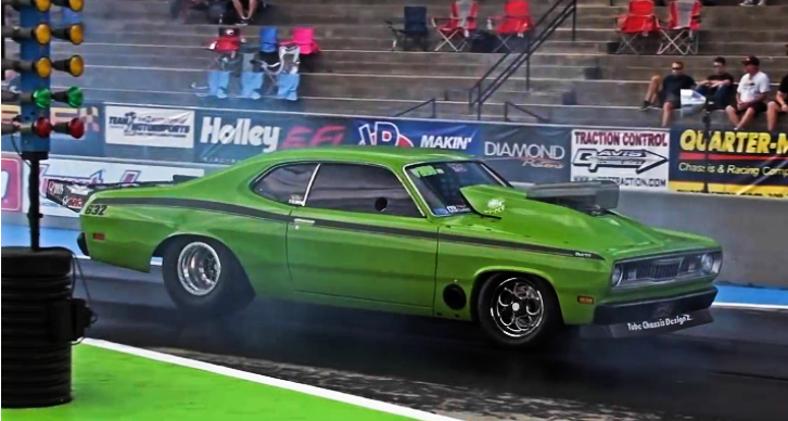 vinny larosa 1971 plymouth duster drag racing