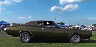tawny gold 1971 dodge hemi charger super bee