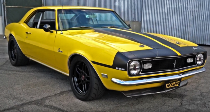 1968 chevy camaro 502 crate motor