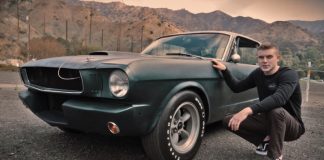 1965 mustang coupe garage build