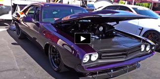 blown 1971 dodge hemi challenger punisher