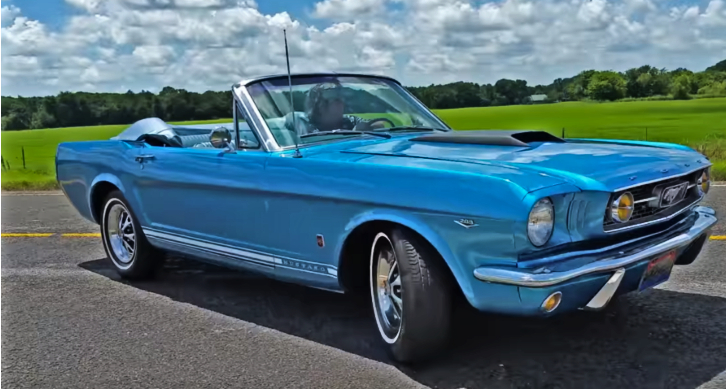 convertible 1966 ford mustang