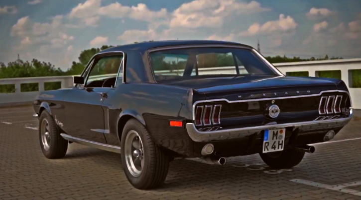 1968 ford mustang 289 v8 video