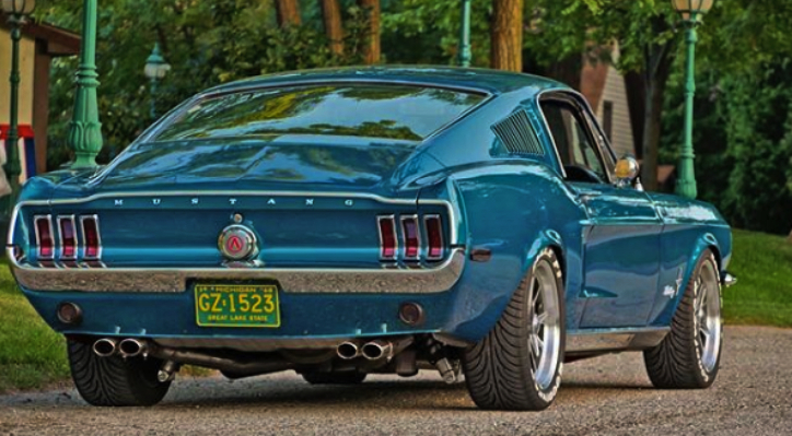 1968 mustang fastback build