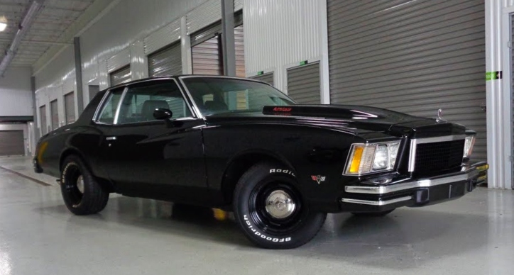 black on black 1978 chevy monte carlo build