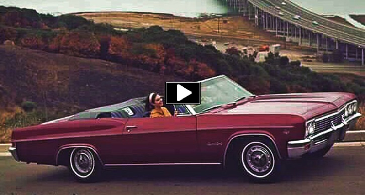 authentic 1966 chevy muscle cars range promo film