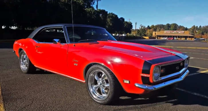 1968 chevrolet camaro 350 v8 automatic