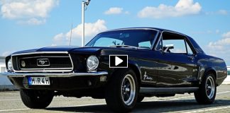 1968 mustang coupe 289 video