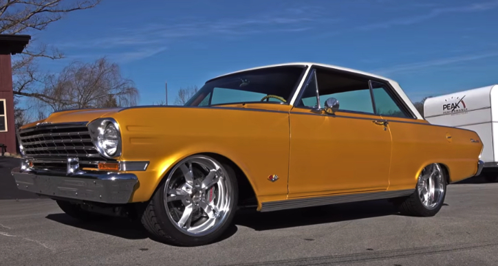 1963 chevy II nova pro touring build