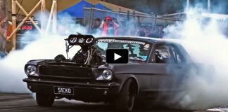 jake myers blown 1966 mustang sicko burnouts