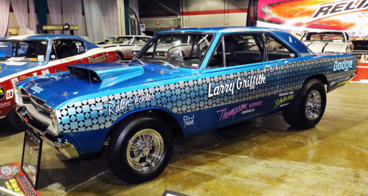 1968 dodge hemi dart raced by larry griffith