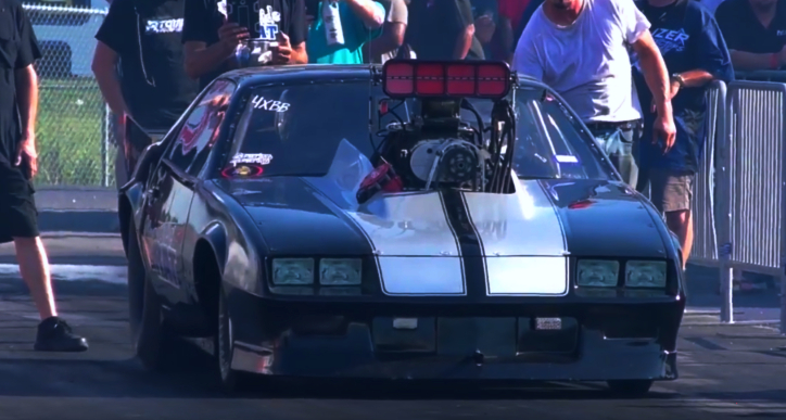 riverside rat iroc camaro drag racing