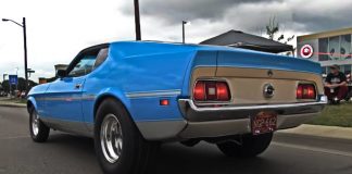 loud 1971 ford mustang boss 351