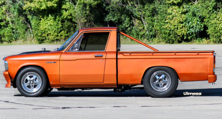 street legal turbo chevy truck drag racing